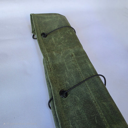 Knife Roll canvas suitable for knife and tools black