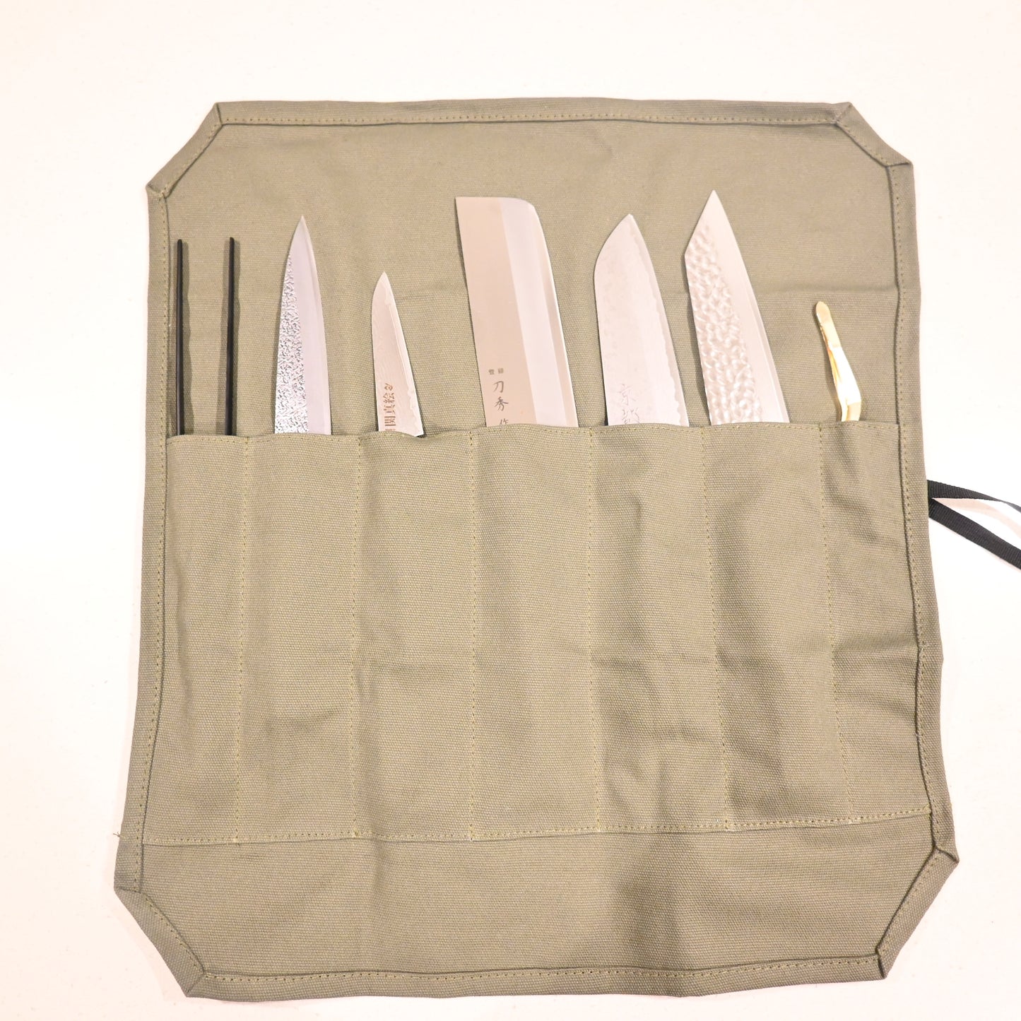 Knife Bag (Roll) - Green