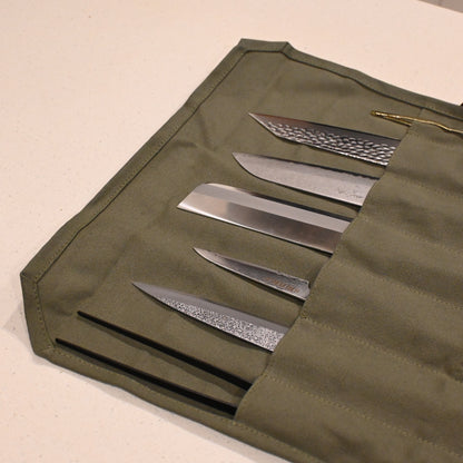 Knife Bag (Roll) - Green