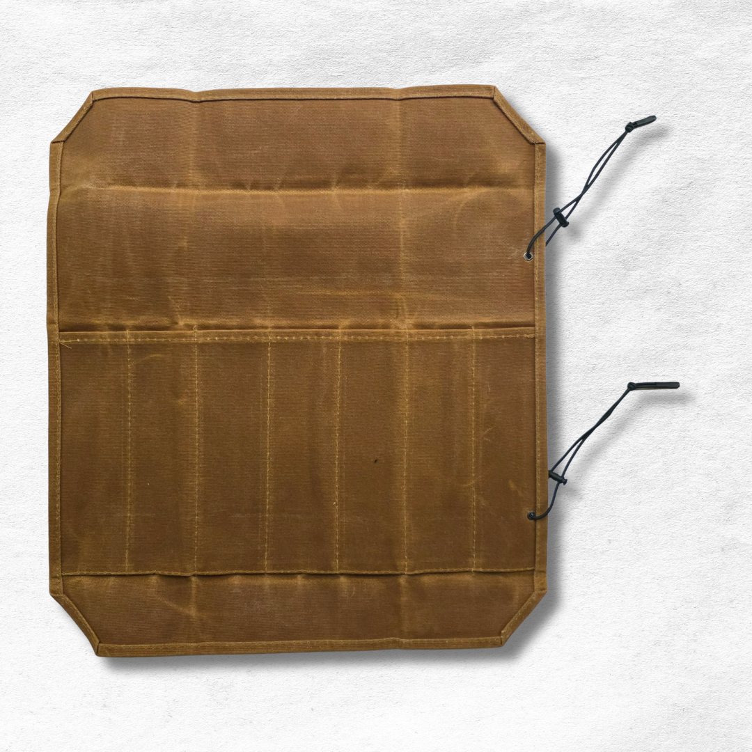 Knife Bag (Roll) - Brown