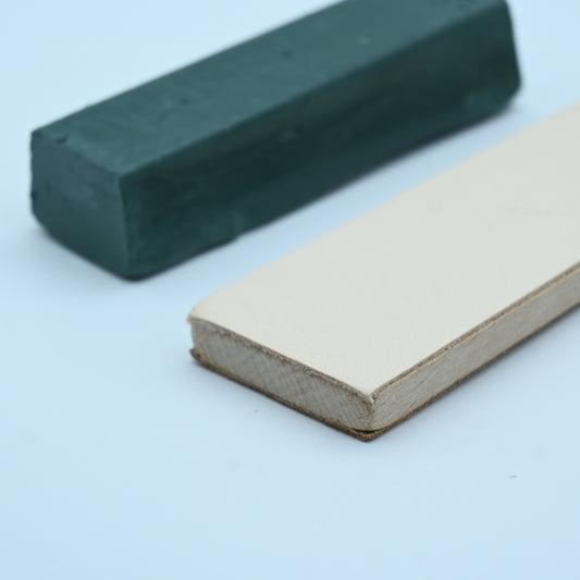 Wax for leather strap