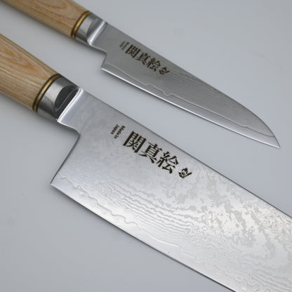 Seki mae classic blonde set santoku + petit
