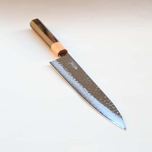 Yasuda Hamono Kotetsu - Gyuto, 210 mm | VG-10 Damascus Steel - Japaneseknivesau